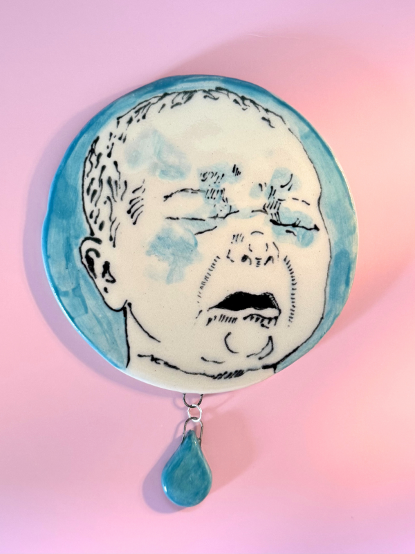 Cry Baby Wall Hanging