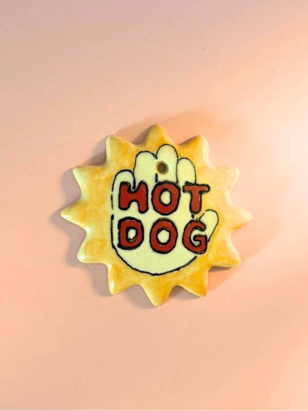 Hot Dog Ornament